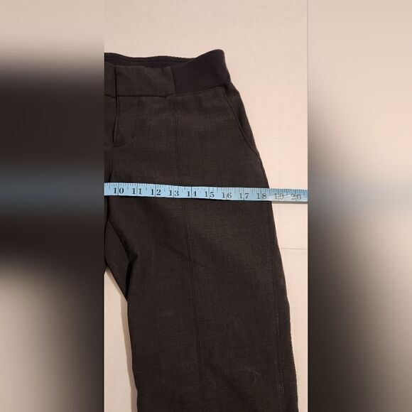 Athleta Work It City Wool Blend Pants Jogger Travel Dark Gray Size 2 - Picture 12 of 15